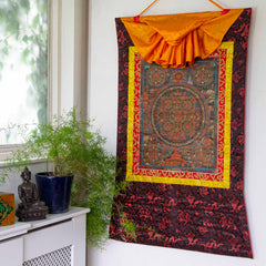 Shakti Mandala Thangka Painting No.370-Buddhism-Siesta Crafts
