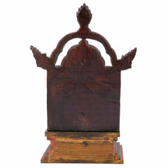 Tibetan Style Altar Stand No.395-Buddhism-Siesta Crafts