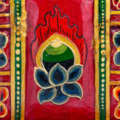 Tibetan Style Altar Stand No.395-Buddhism-Siesta Crafts