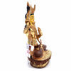Gold Plated Manjushri Statue No.406-Buddhism-Siesta Crafts