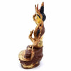 Gold Plated Manjushri Statue No.406-Buddhism-Siesta Crafts