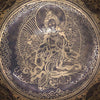 Special Etched Green Tara Singing Bowl-Singing Bowls-Siesta Crafts