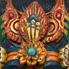 Hand-Carved Nepalese Ganesh Mask-Home Décor-Siesta Crafts