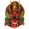 Hand-Carved Nepalese Cheppu Mask-Home Décor-Siesta Crafts