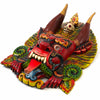 Hand-Carved Nepalese Cheppu Mask-Home Décor-Siesta Crafts