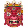 Hand-Carved Nepalese Bhairab Mask-Home Décor-Siesta Crafts