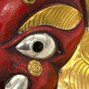 Hand-Carved Nepalese Metal Plate Ganesh Mask-Home Décor-Siesta Crafts