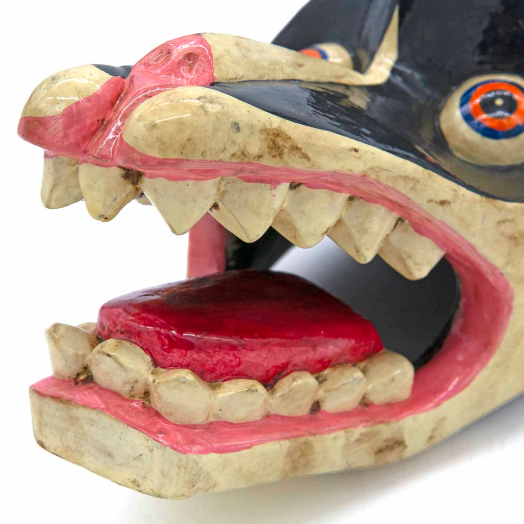 Hand-Carved Nepalese Raccoon Mask-Home Décor-Siesta Crafts
