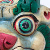 Hand-Carved Nepalese Snowlion Mask-Home Décor-Siesta Crafts