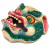 Hand-Carved Nepalese Snowlion Mask-Home Décor-Siesta Crafts