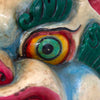 Hand-Carved Nepalese Snowlion Mask-Home Décor-Siesta Crafts