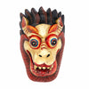 Hand-Carved Nepalese Dragon Mask-Home Décor-Siesta Crafts