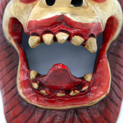Hand-Carved Nepalese Dragon Mask-Home Décor-Siesta Crafts