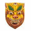 Hand-Carved Nepalese Lion Mask-Home Décor-Siesta Crafts