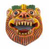 Hand-Carved Nepalese Lion Mask-Home Décor-Siesta Crafts
