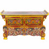 Tibetan Style Wooden Dragon Bench No.441-Furniture-Siesta Crafts