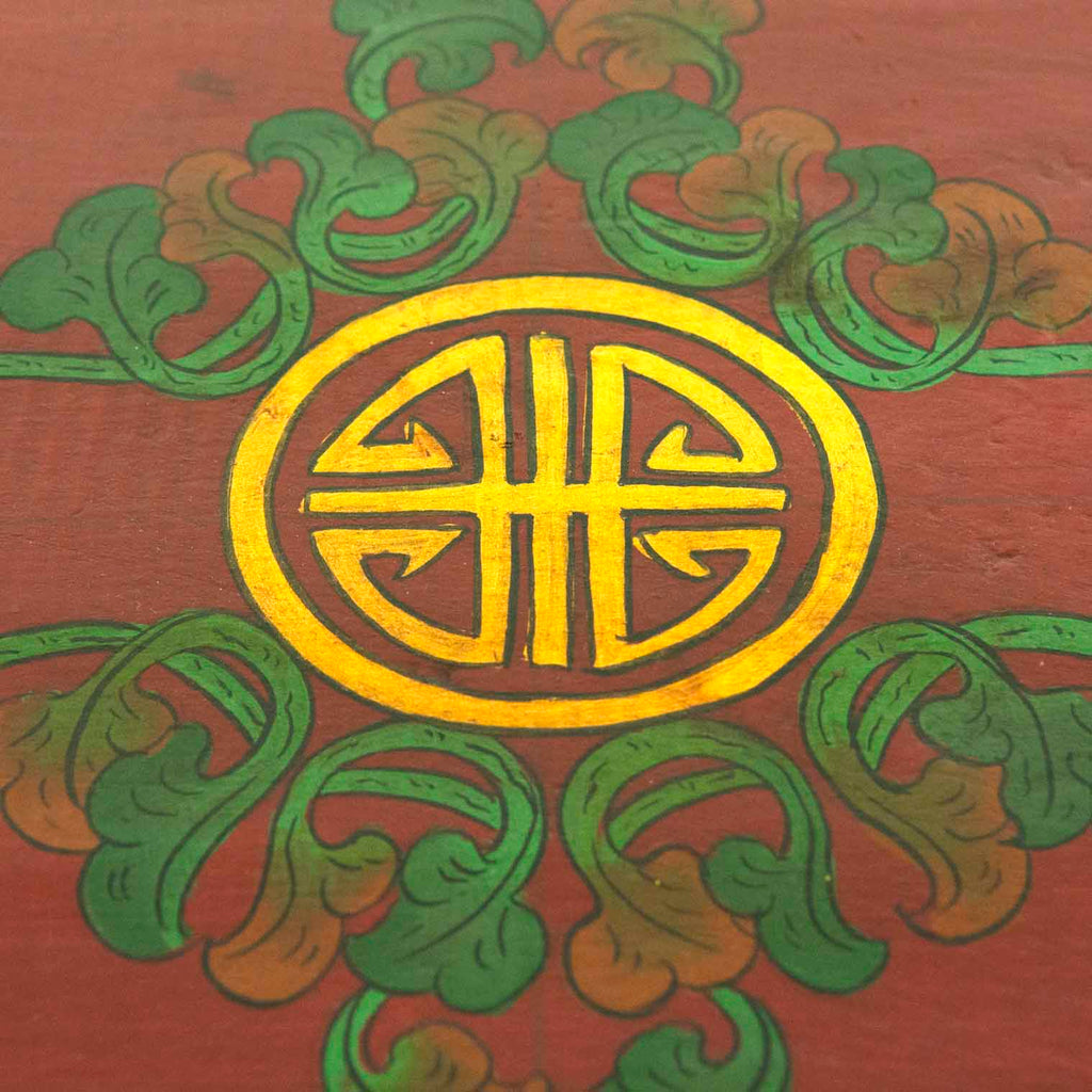 Tibetan Style Wooden Dragon Bench No.441-Furniture-Siesta Crafts