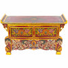 Tibetan Style Wooden Dragon Bench No.441-Furniture-Siesta Crafts