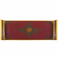 Tibetan Style Wooden Dragon Bench No.441-Furniture-Siesta Crafts