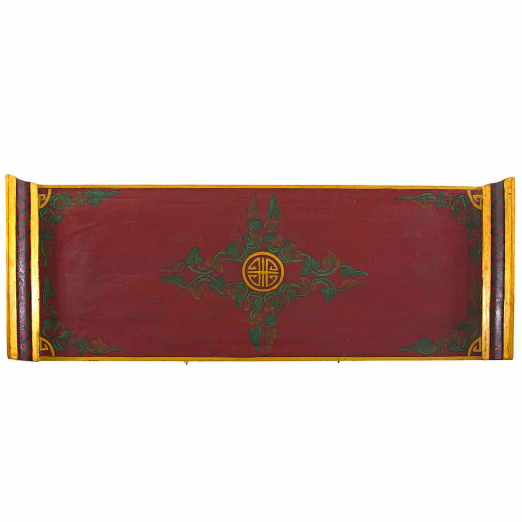Tibetan Style Wooden Dragon Bench No.441-Furniture-Siesta Crafts