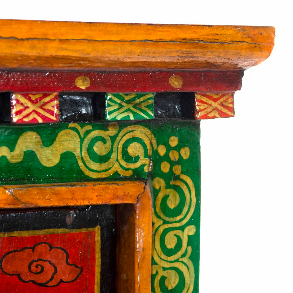 Tibetan Style Three Cupboard Unit No.442-Furniture-Siesta Crafts