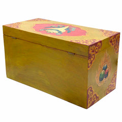 Tibetan Style Wooden Box No.444-Furniture-Siesta Crafts