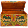 Tibetan Style Wooden Box No.444-Furniture-Siesta Crafts