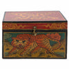 Tibetan Style Large Wooden Chest-Furniture-Siesta Crafts