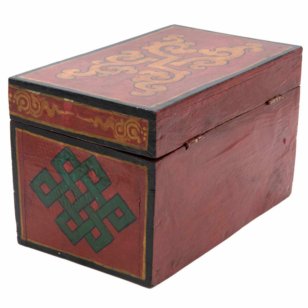 Tibetan Style Large Wooden Chest-Furniture-Siesta Crafts
