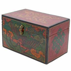 Tibetan Style Large Wooden Chest-Furniture-Siesta Crafts