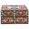 Tibetan Style Travelling Altar Box No.447-Buddhism-Siesta Crafts