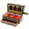 Tibetan Style Travelling Altar Box No.447-Buddhism-Siesta Crafts