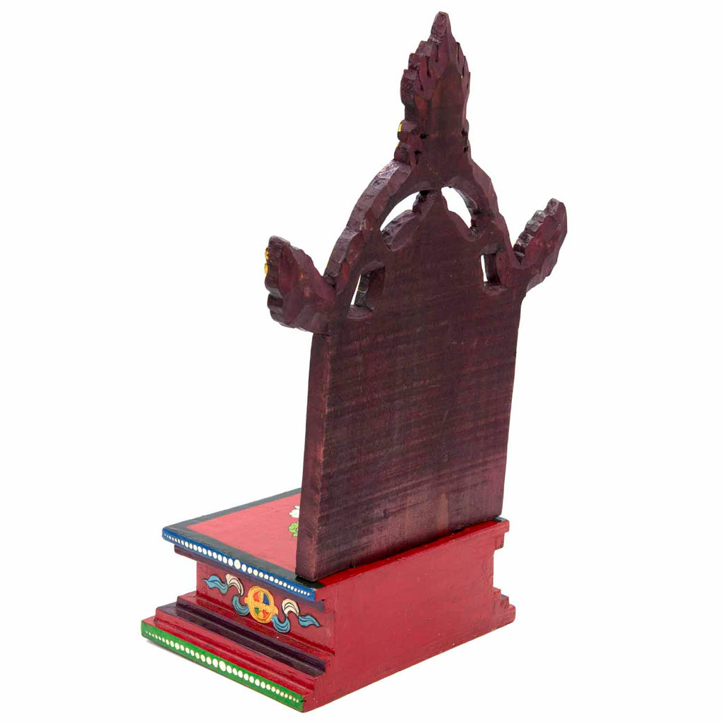 Tibetan Style Large Wooden Altar Stand-Buddhism-Siesta Crafts
