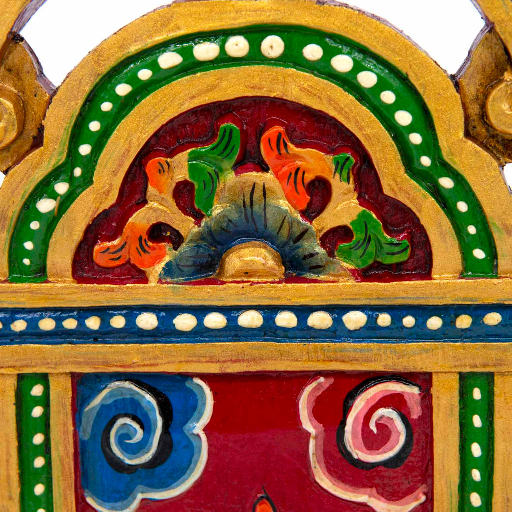 Tibetan Style Large Wooden Altar Stand-Buddhism-Siesta Crafts