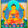 Tibetan Style Painted Thangka Frame-Buddhism-Siesta Crafts