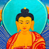 Tibetan Style Painted Thangka Frame-Buddhism-Siesta Crafts