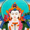 Tibetan Style Painted Thangka Frame-Buddhism-Siesta Crafts