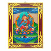 Tibetan Style Painted Thangka Frame-Buddhism-Siesta Crafts