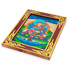 Tibetan Style Painted Thangka Frame-Buddhism-Siesta Crafts