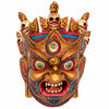 Hand-Carved Nepalese Bhairab Mask-Home Décor-Siesta Crafts