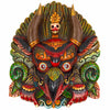Hand-Carved Nepalese Garuda Mask-Home Décor-Siesta Crafts