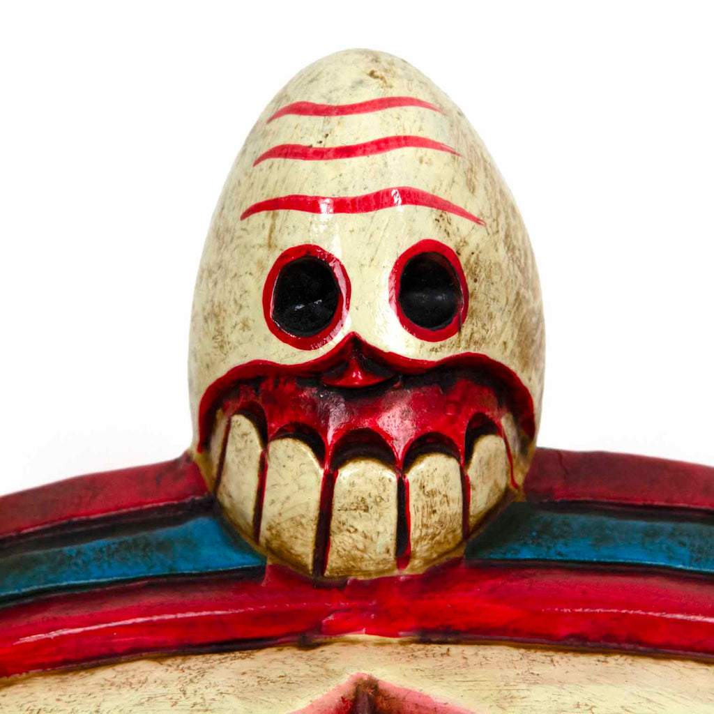 Hand-Carved Nepalese Bhairab Mask-Home Décor-Siesta Crafts
