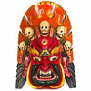 Hand-Carved Nepalese Bhairab Mask-Home Décor-Siesta Crafts