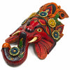 Hand-Carved Nepalese Ganesh Mask-Home Décor-Siesta Crafts