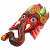 Hand-Carved Nepalese Ganesh Mask-Home Décor-Siesta Crafts