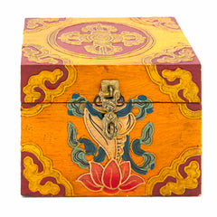 Tibetan Style Wooden Box-Furniture-Siesta Crafts