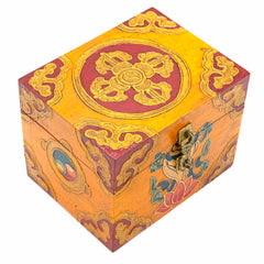 Tibetan Style Wooden Box-Furniture-Siesta Crafts