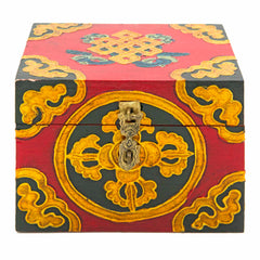 Tibetan Style Wooden Box-Furniture-Siesta Crafts