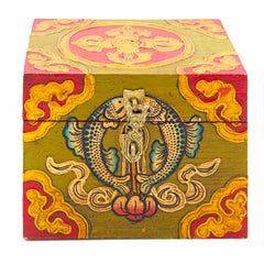 Tibetan Style Wooden Box-Furniture-Siesta Crafts