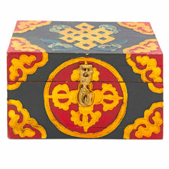 Tibetan Style Wooden Box-Furniture-Siesta Crafts